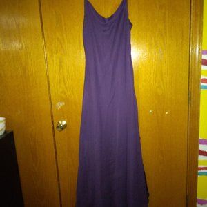 Purple formal dress